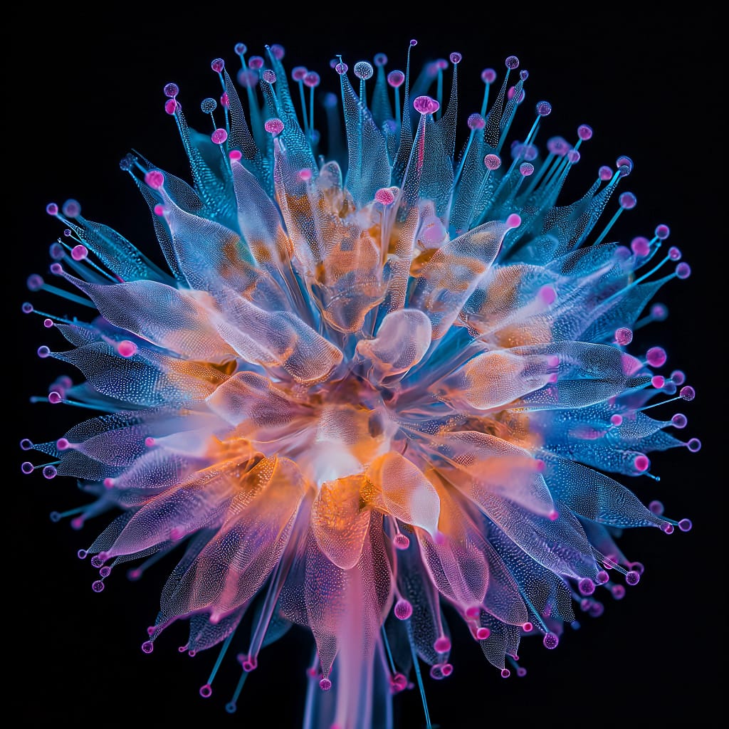 Microphotographic Firework