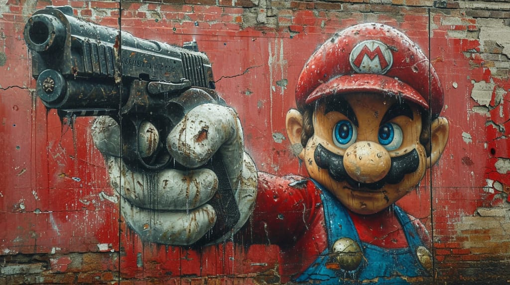 Graffiti Mario