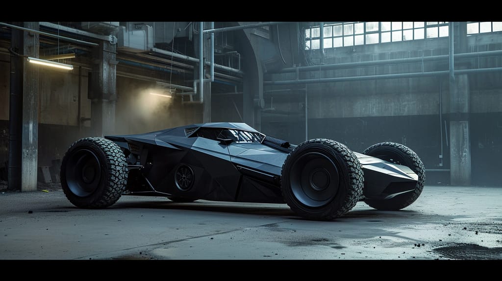 Futuristic Batmobile