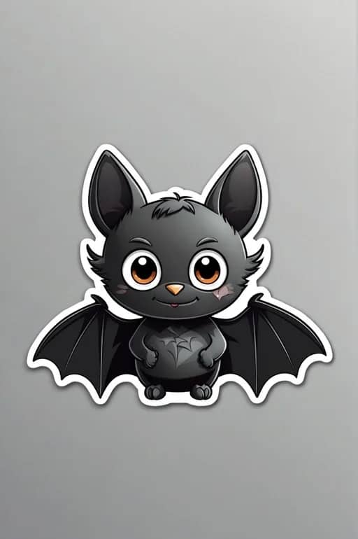 Printable Bat Sticker