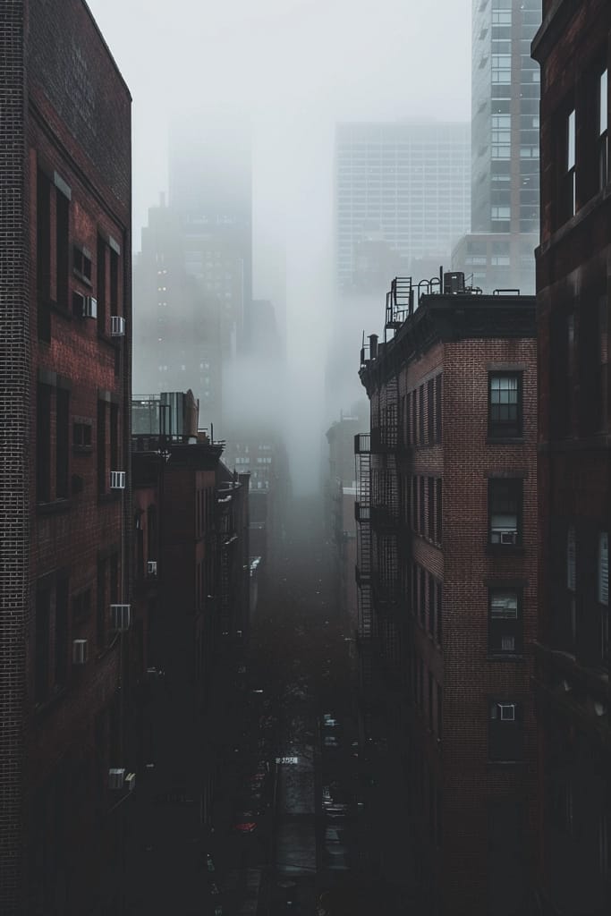 Gloomy Urban Landscape