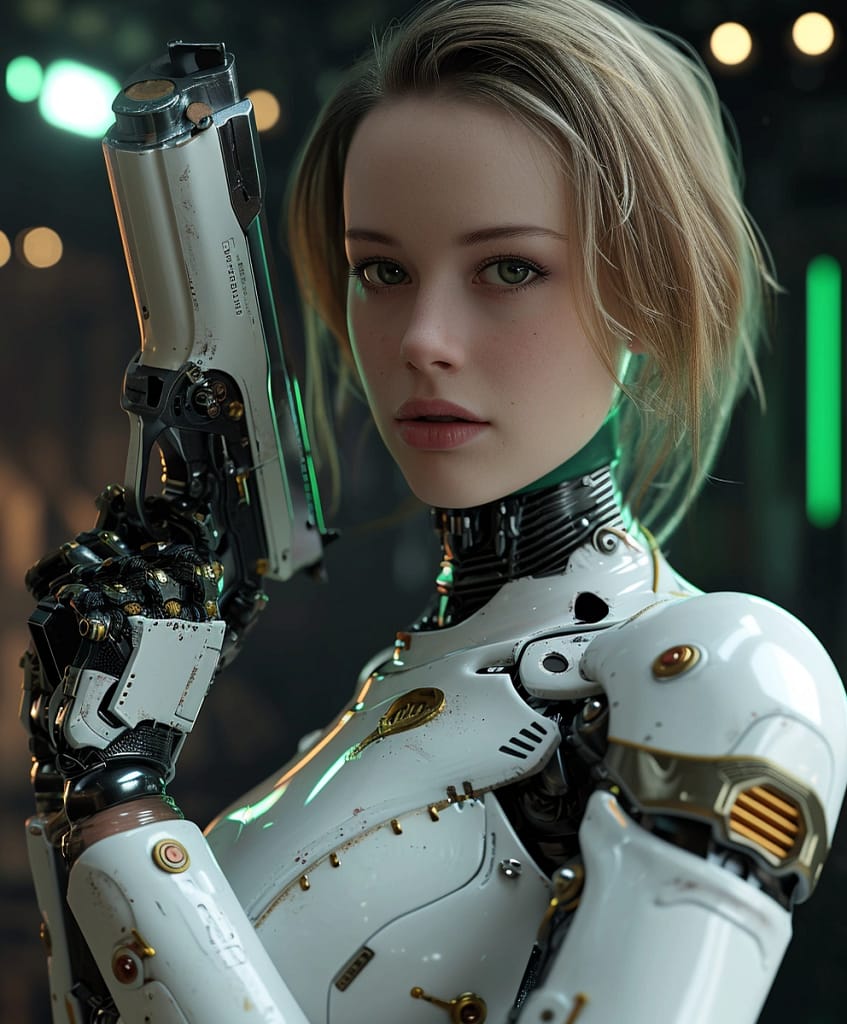 Future Android Woman